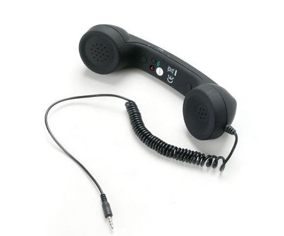 Frosted anti-radiation handset