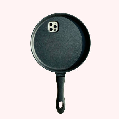 Funny Fried Frying Pan Creative Phone Case for iPhone