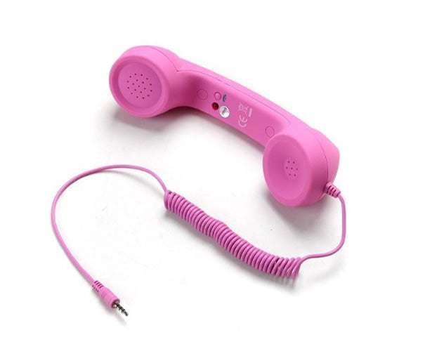 Frosted anti-radiation handset