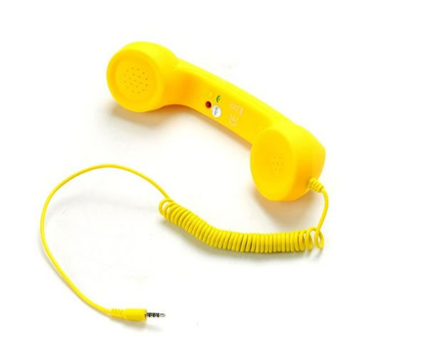 Frosted anti-radiation handset