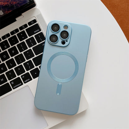 iPhone Case With Magnetic Suction & Lens Film Electroplating