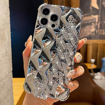 Luxury Diamond Bracelet iPhone Case