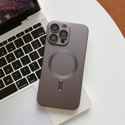 iPhone Case With Magnetic Suction & Lens Film Electroplating